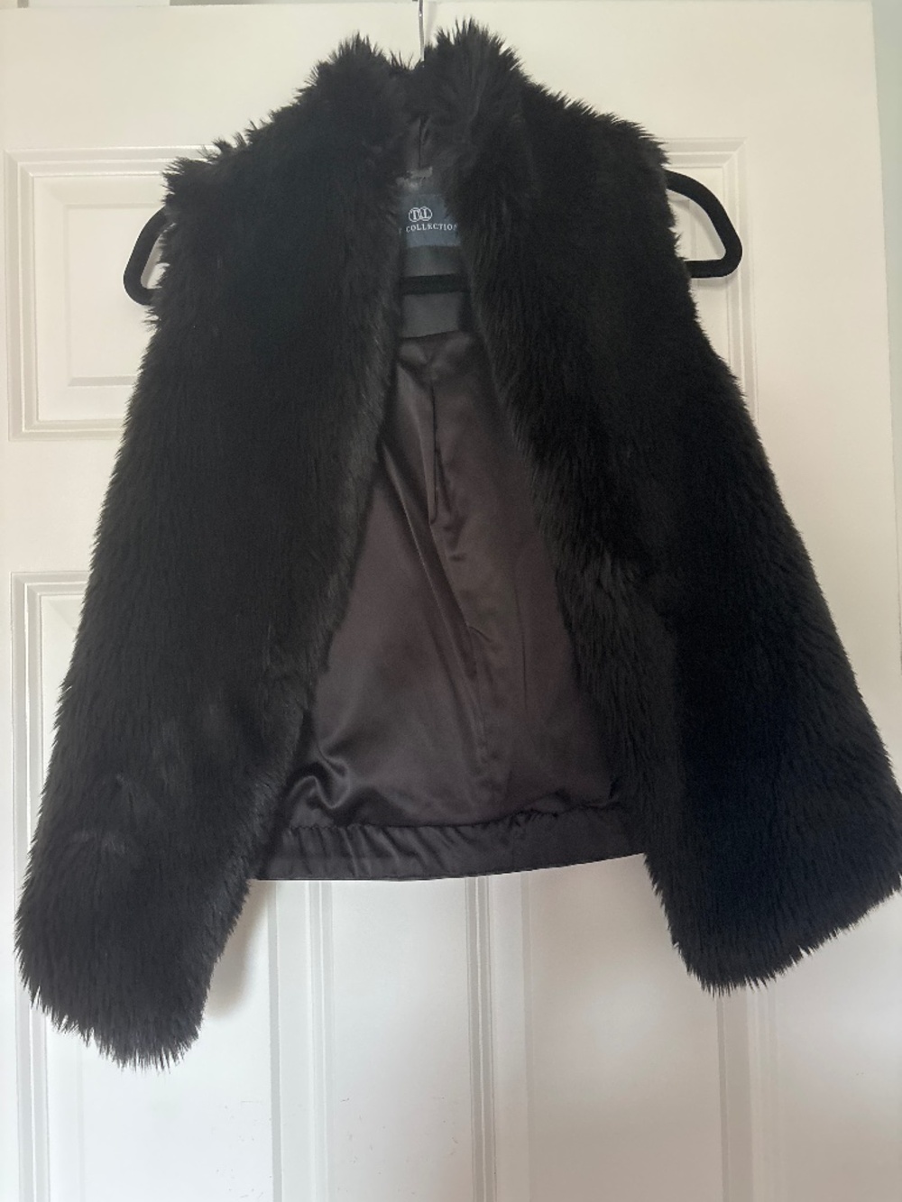 Faux Fur and leather dress